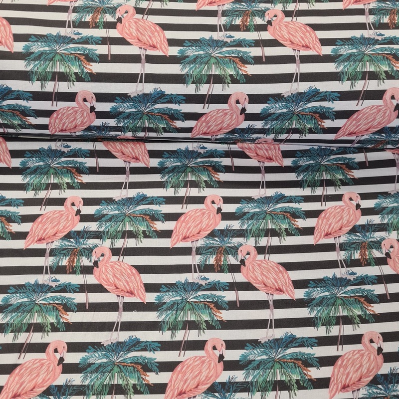 Flamingo Digital Cotton Print 0.50