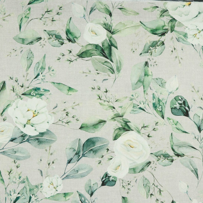 Digital Print Cotton Canvas – Floral 0.5