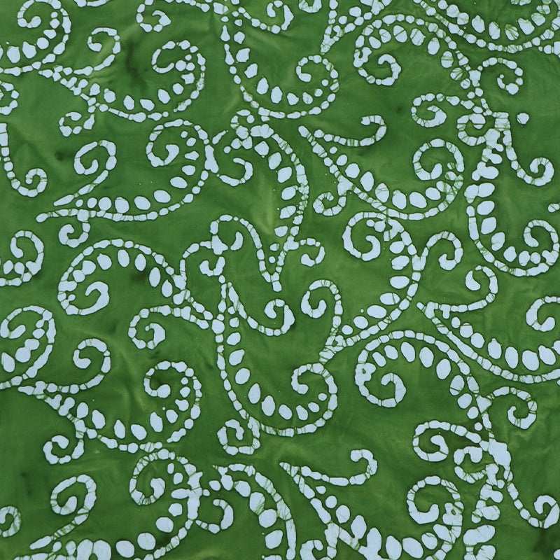 Batik Cotton – Lucy in the Sky of Diamonds – Green