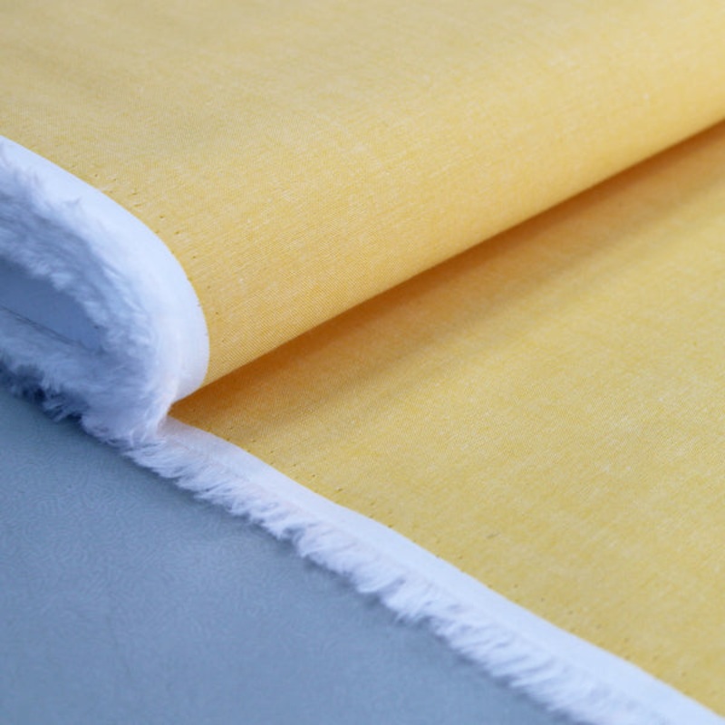 Chambray Cotton – Yellow