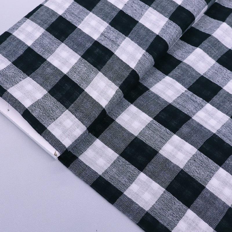 Double Gauze – Reversible – Black and White