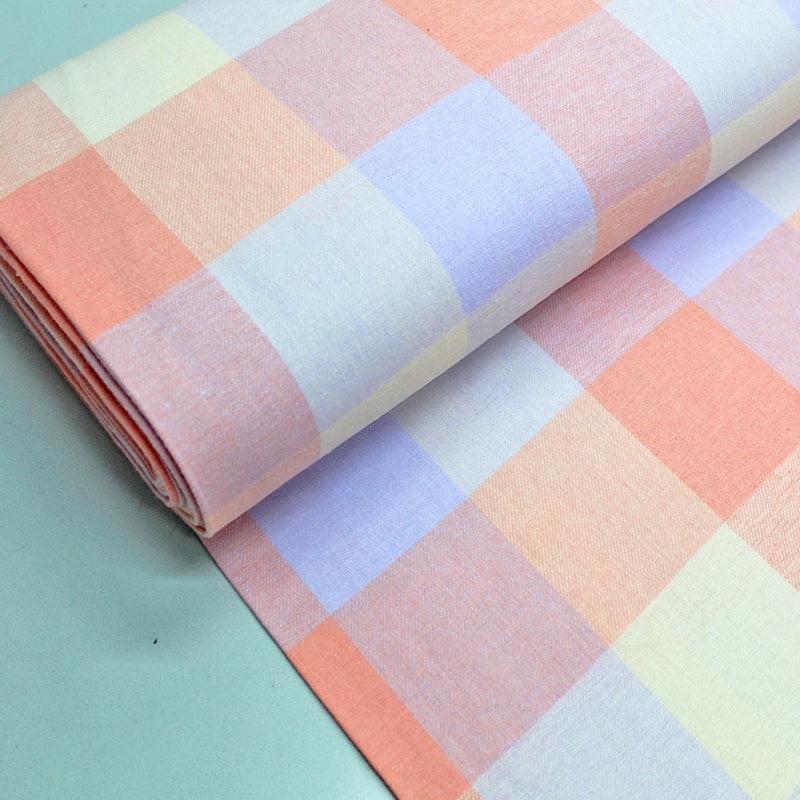 Dressmaking Brushed Cotton Check – Luna