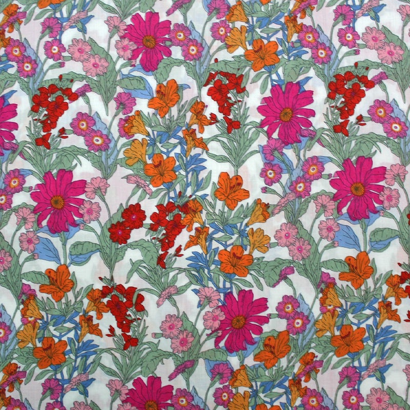 Dressmaking Floral Cotton Lawn – Celia