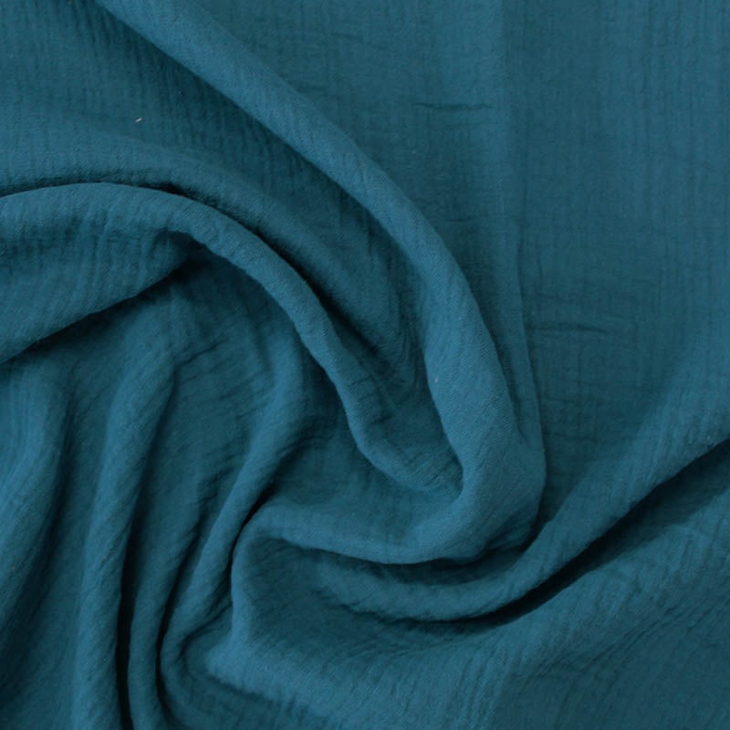 Cotton Double Gauze – Sea Foam Green