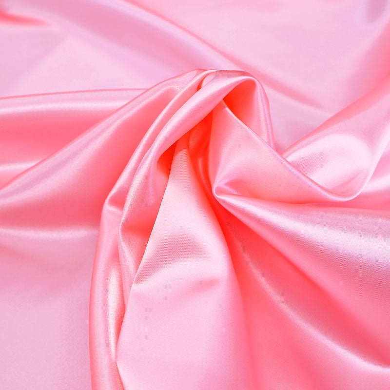 Dressmaking Satin – Pale Pink
